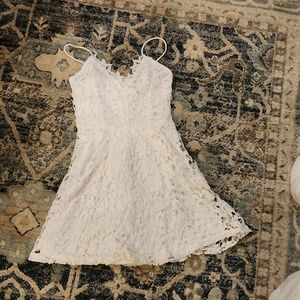 White Rue21 dress